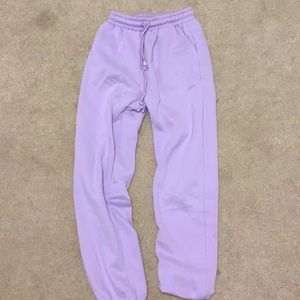 Shein extra small purple sweatpants